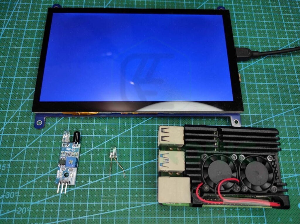 Raspberry-Pi-with-IR-Sensor