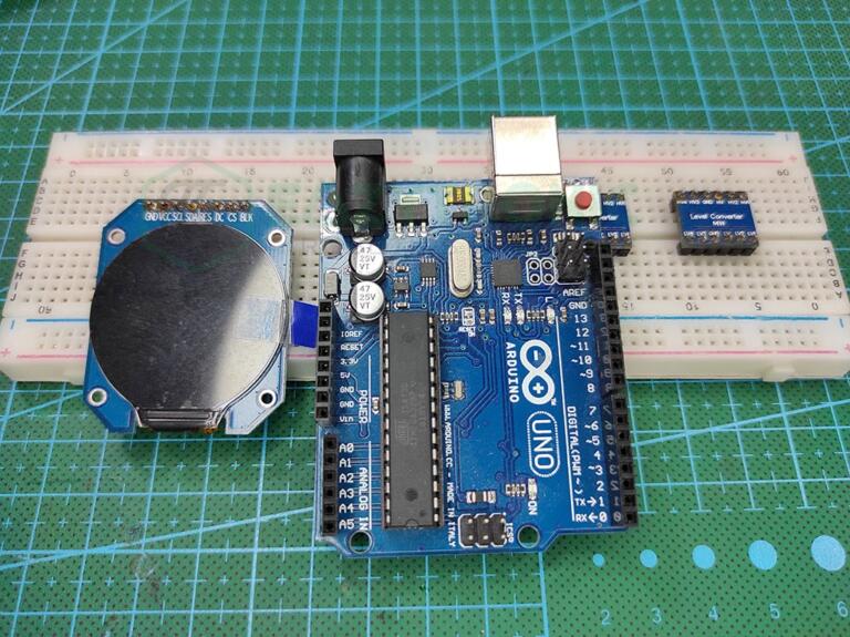 GC9A01 with Arduino | Round display - EazyTronic