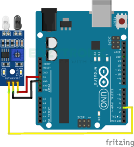 IR Sensor with Arduino | Simple Obstacle Sensor