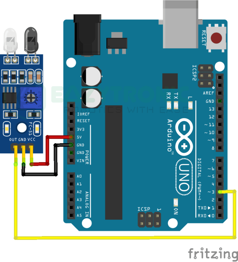 IR Sensor with Arduino | Simple Obstacle Sensor